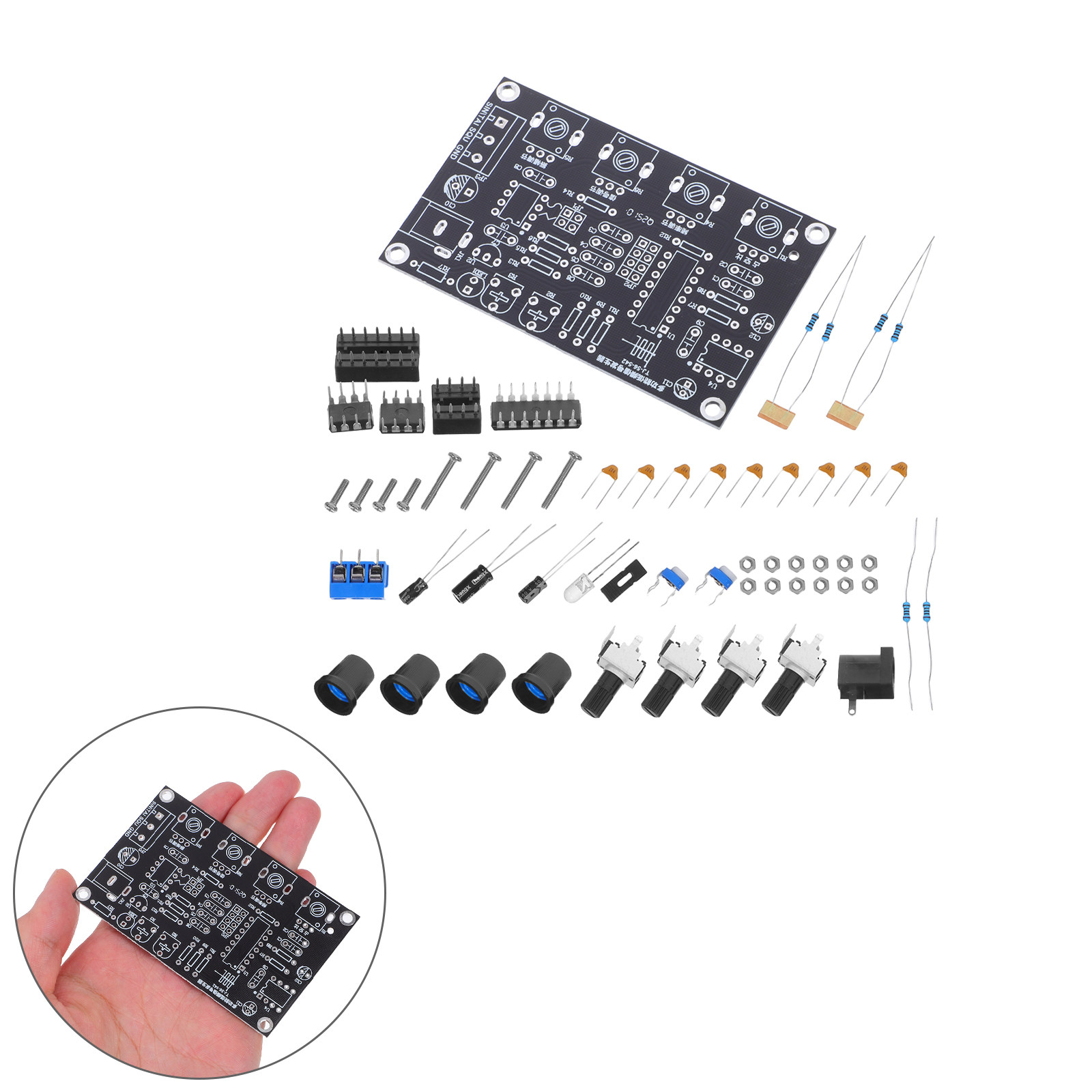 Diy Electronics Test Equipment - Icl8038 DIY Kit Low Frequency Function