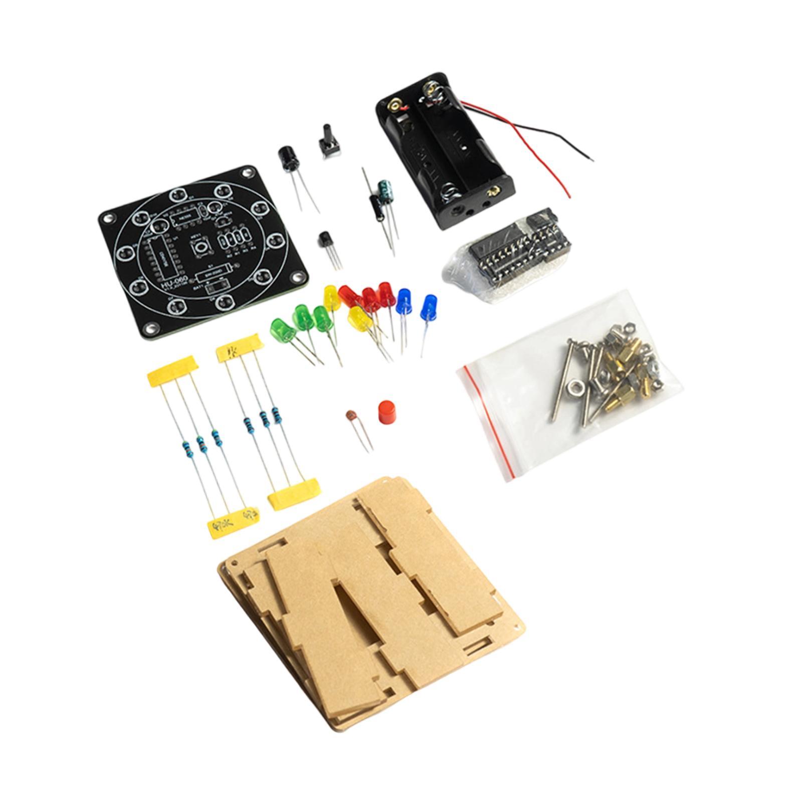 Diy Electronics For Adults - DIY Electronic Lucky Fortune Wheel Kit