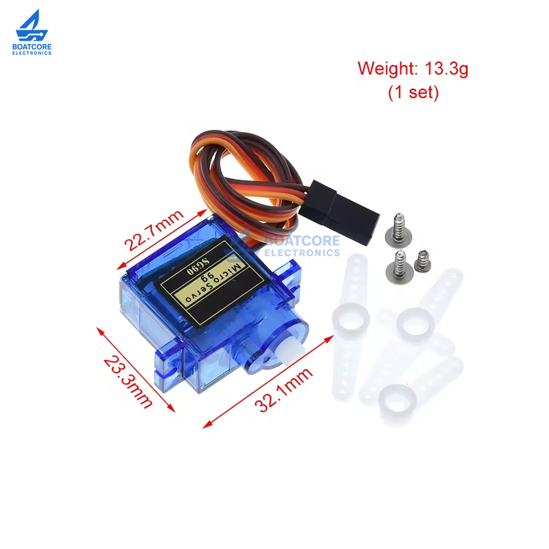 1PCS SG90 9g 1.6KG Mini Micro  - Diy Boat Electronics 评论和价格