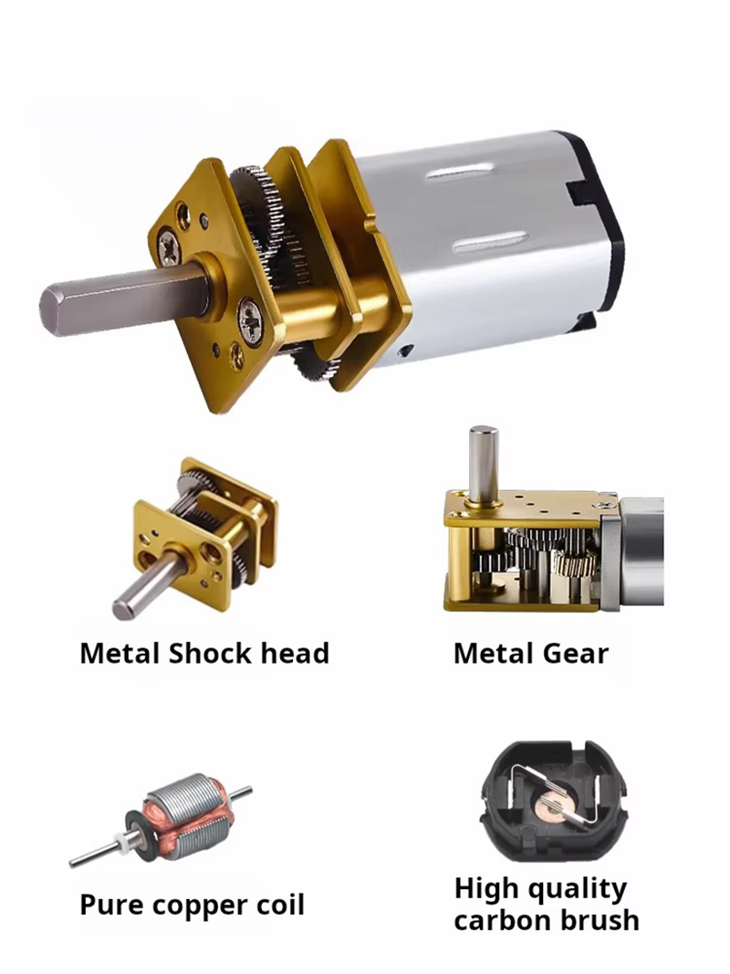 6V 12V 15-6000RPM GA12-N20 DC  - Diy Boat Electronics 评论和价格