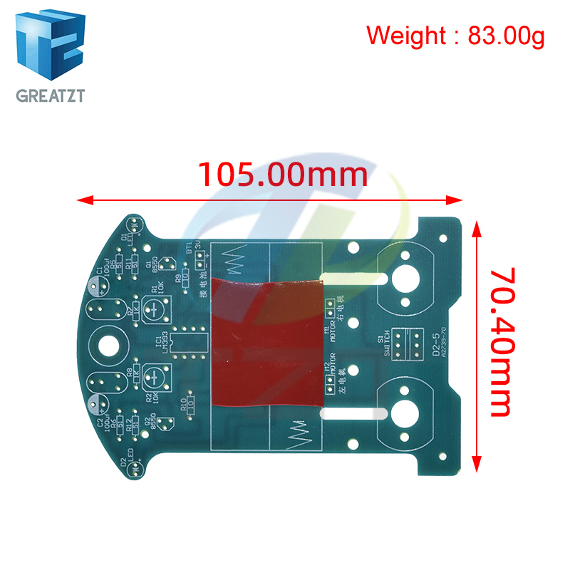 TZT D2-5 DIY Kit Intelligent T - Diy Electronics Motor 评论和价格