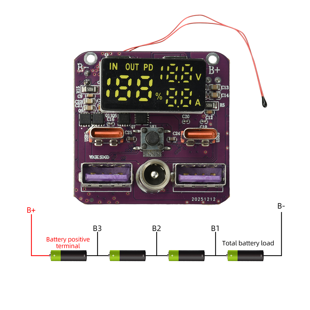 4S PD 100W Bidirectional Fast  - Diy Electronics For Adults 评论和价格