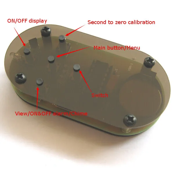 Large Screen Remote Clock Elec - Diy Electronics To Sell 评论和价格