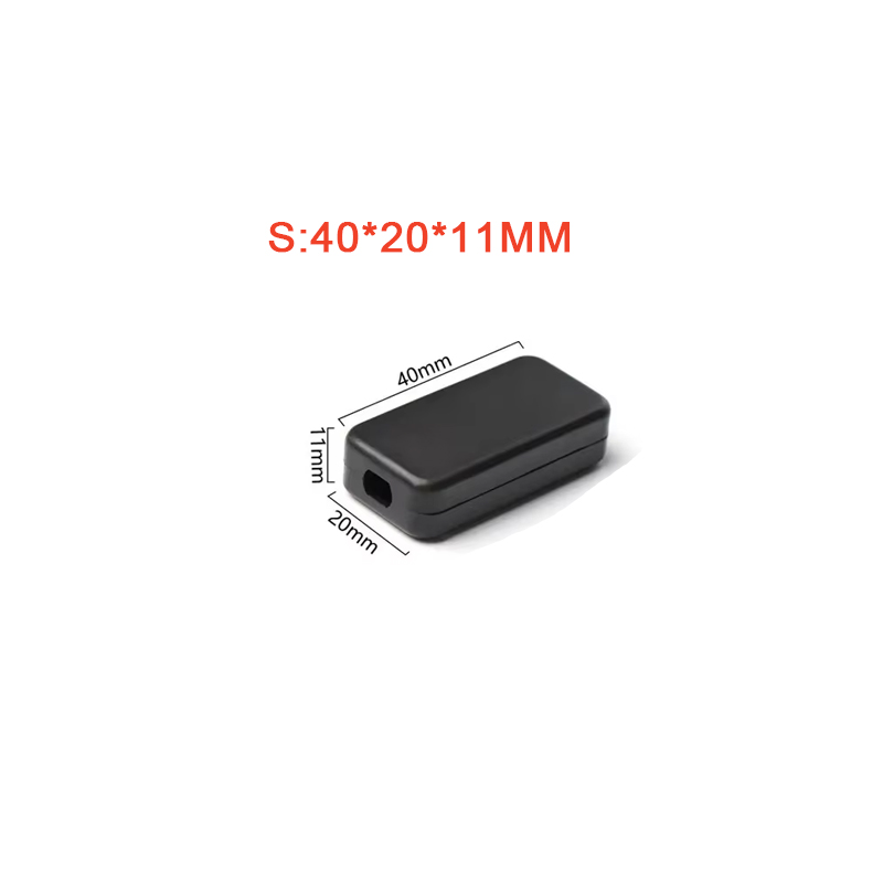 2PCS Plastic Waterproof Black  - Diy Waterproof Electronics 评论和价格