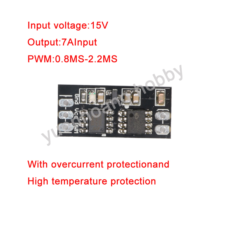 1PC 3.5-15V Brush ESC Two-way  - Diy Boat Electronics 评论和价格