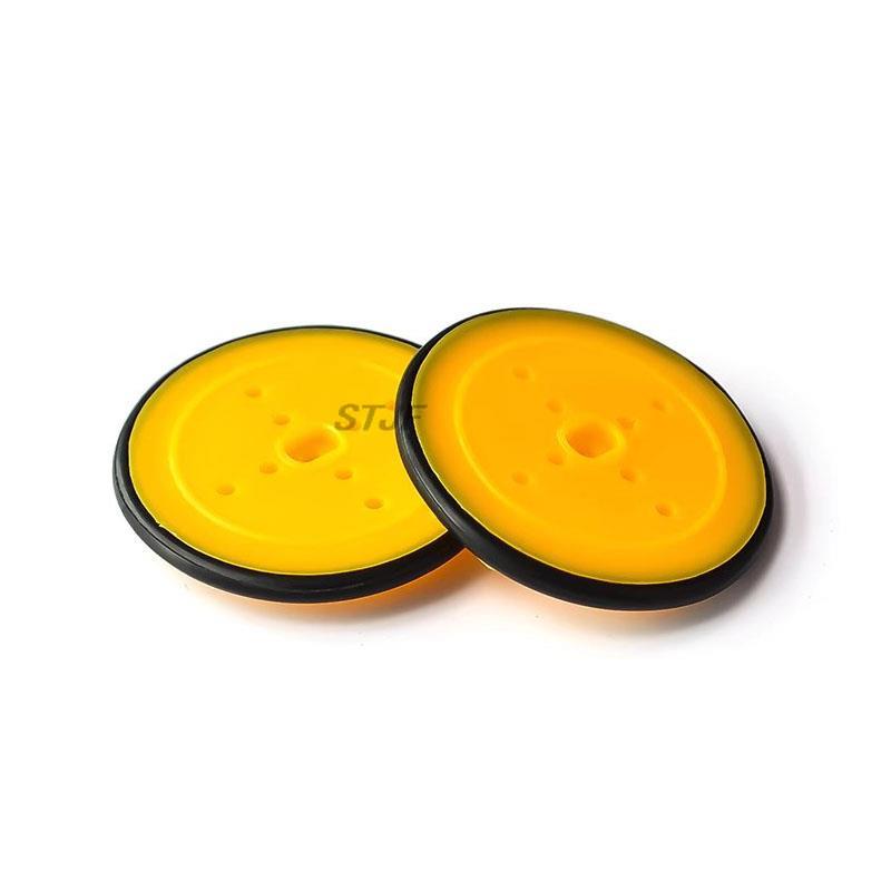 10pcs 410 rubber wheels robot  - Diy Electronics Motor 评论和价格