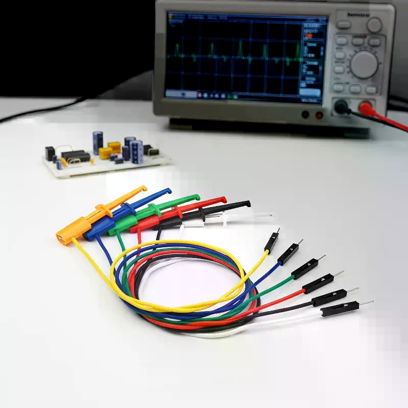 6 Colors 30CM Test Hook Jumper - Diy Electronics Wire 评论和价格