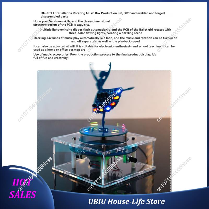 Rotating Music Box DIY Electro - Diy Electronics To Sell 评论和价格
