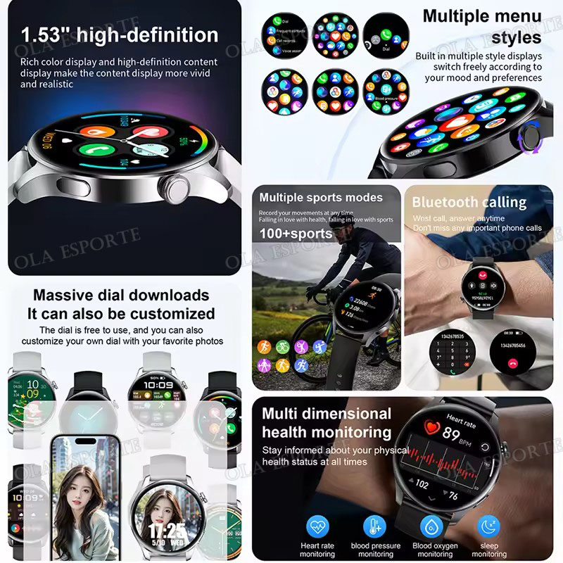 New SmartWatch for Men Women B - Diy Electronics For Adults 评论和价格