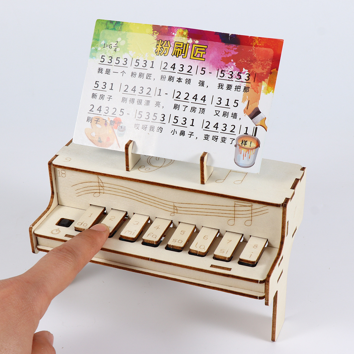 DIY Wooden Electronic Piano Mo - Diy Electronics For Adults 评论和价格