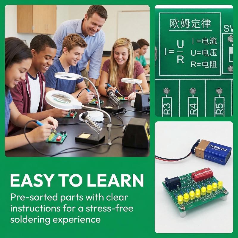Student Electronic Soldering K - Diy Electronics Test Equipment 评论和价格