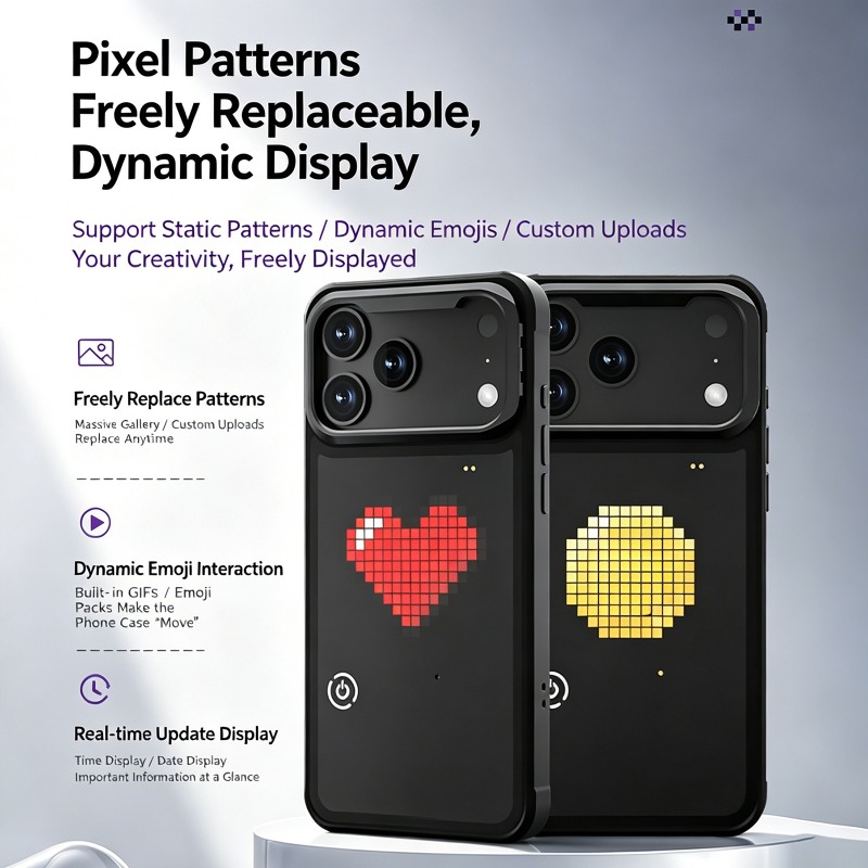 DIY LED Pixel Phone Case Anima - Diy Electronics Tpu 评论和价格