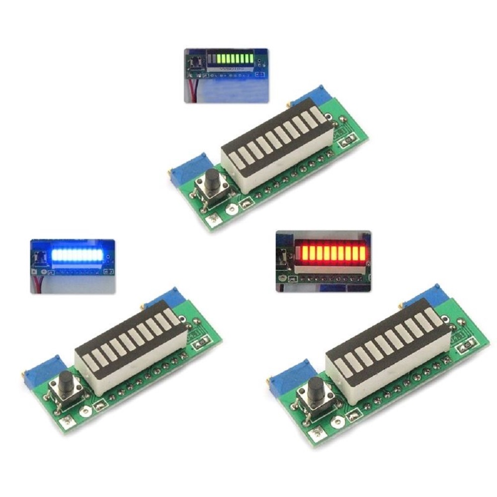 LM3914 10 Segment 3.7V Lithium - Diy Electronics Test Equipment 评论和价格