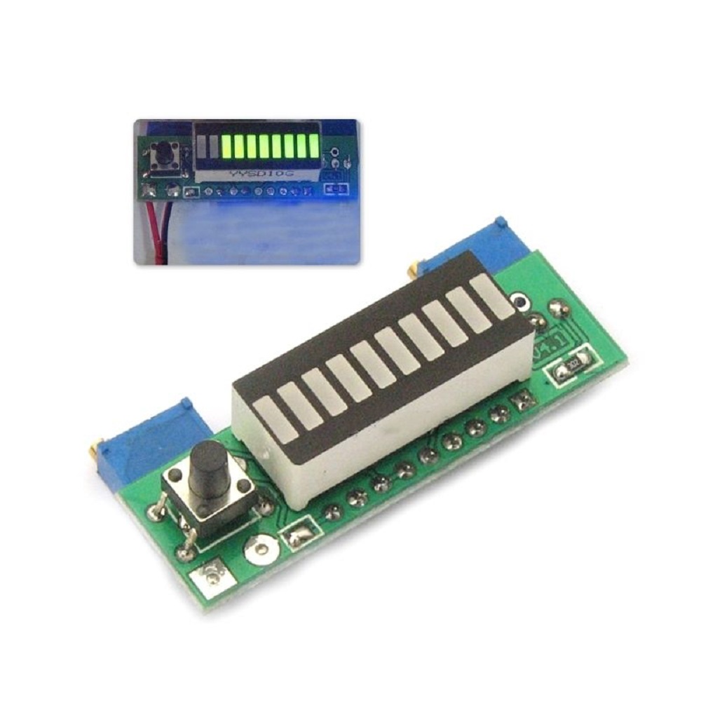 LM3914 10 Segment 3.7V Lithium - Diy Electronics Test Equipment 评论和价格