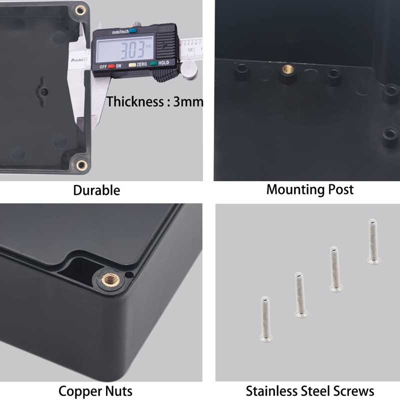 Waterproof Junction Box ABS Pl - Diy Waterproof Electronics 评论和价格