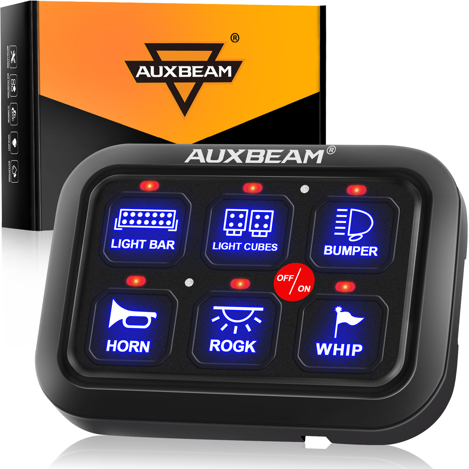 AUXBEAM 720W Universal Switch  - Diy Boat Electronics 评论和价格